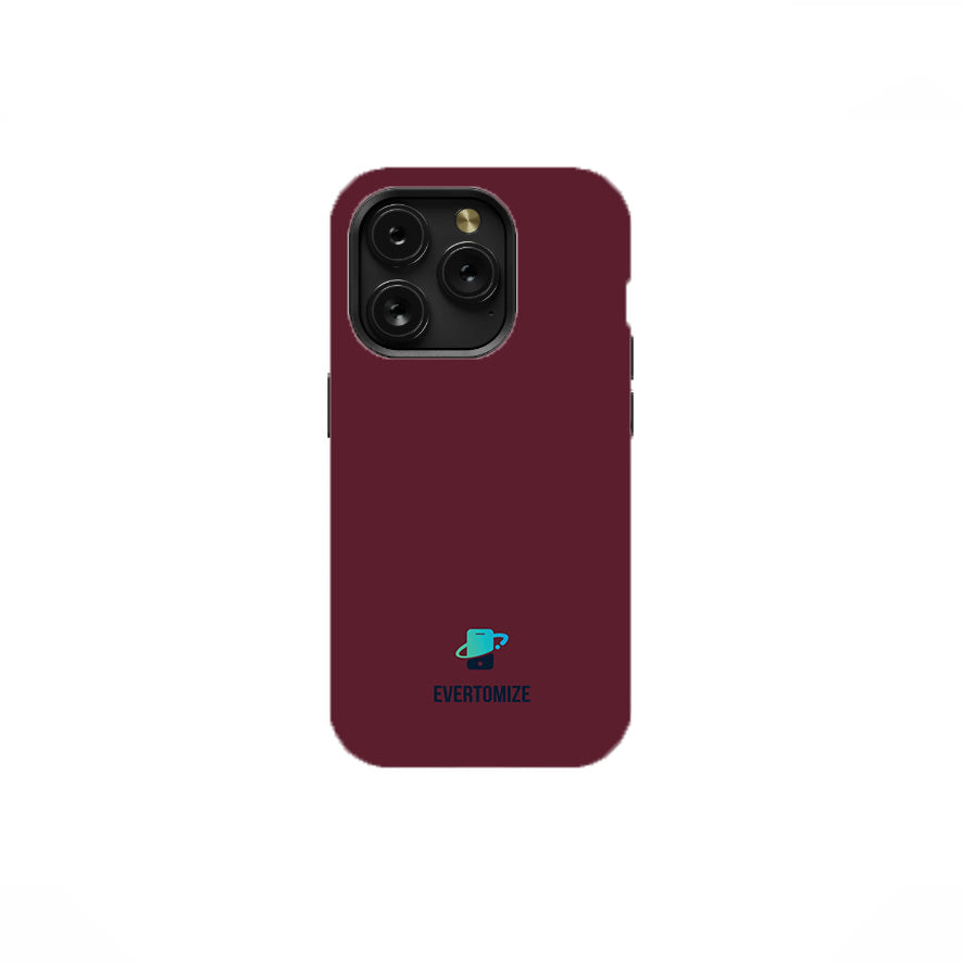 Burgundy Phone Case