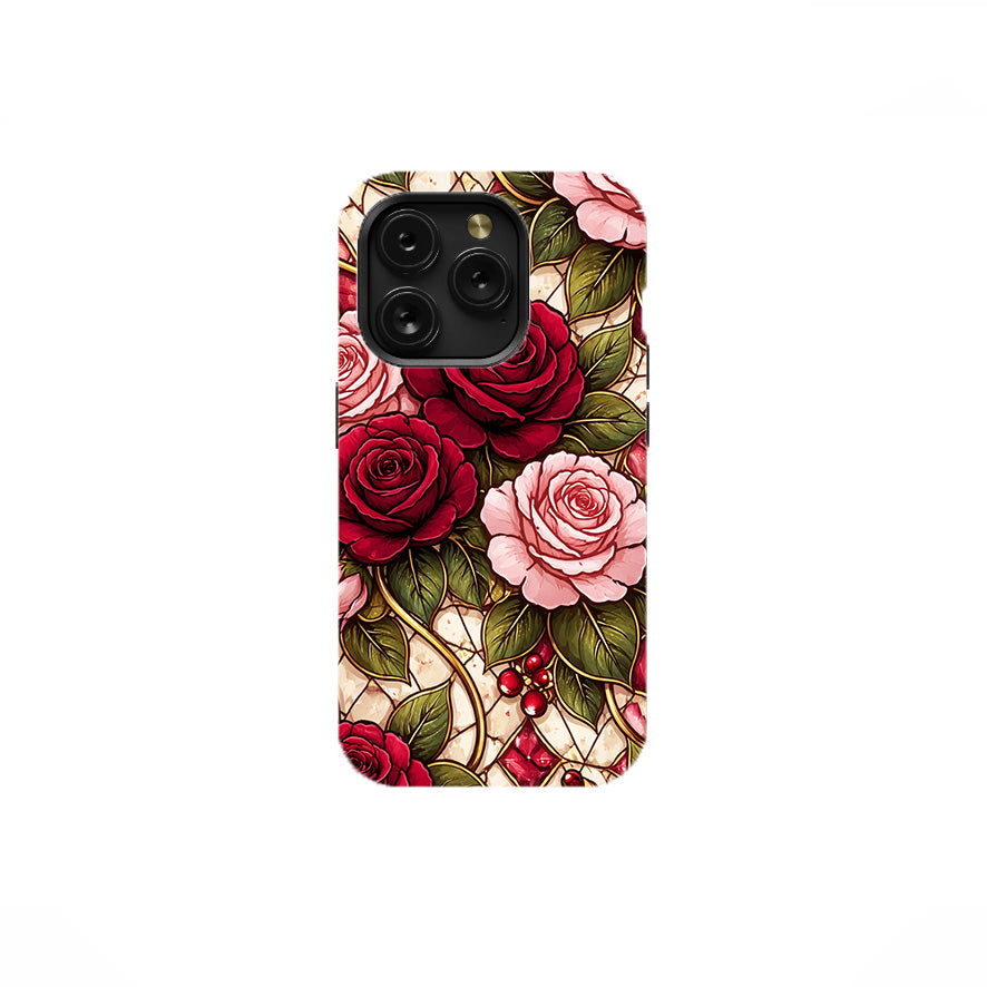 Stained Rose Phone Case