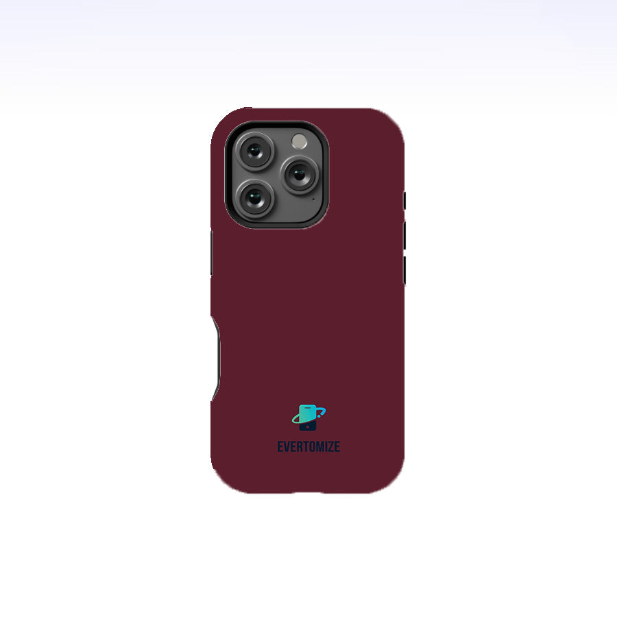 Burgundy Phone Case