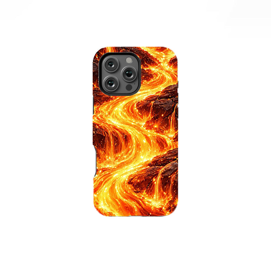 Blazing Lava Phone Case
