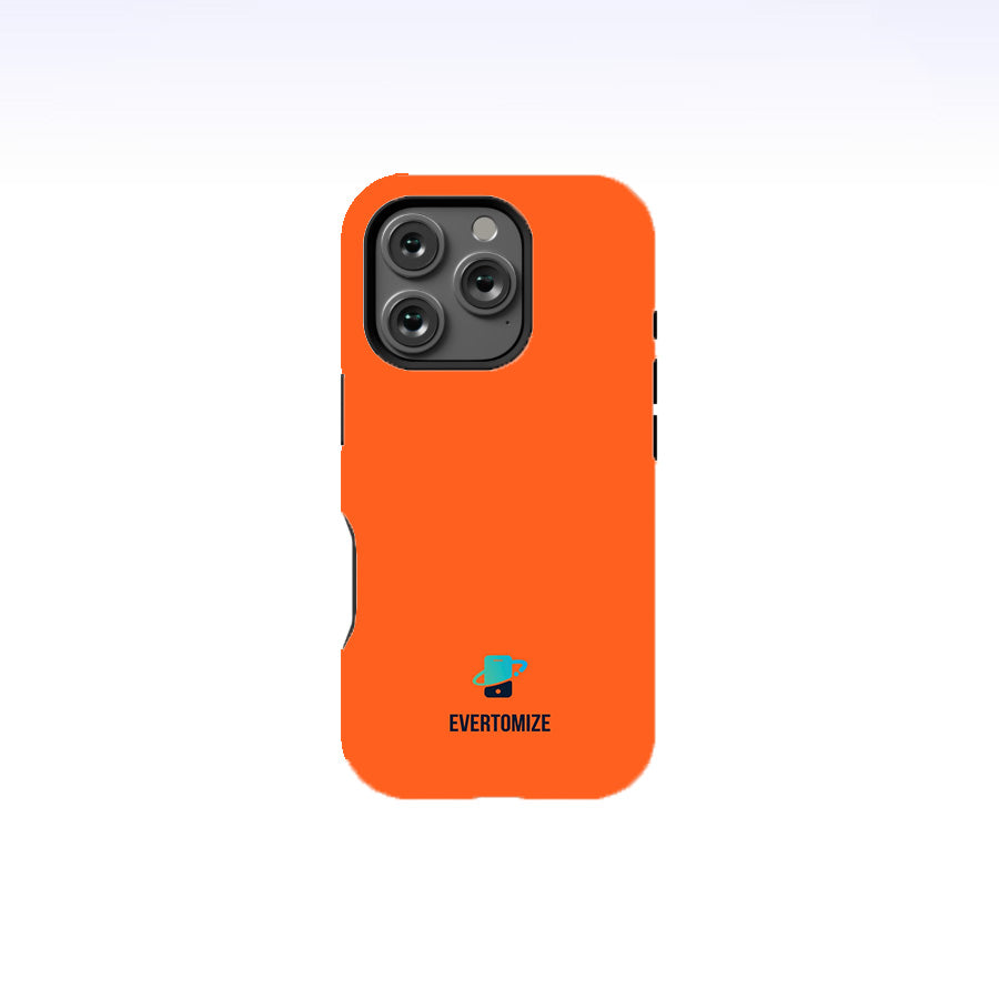 Neon Orange Phone Case