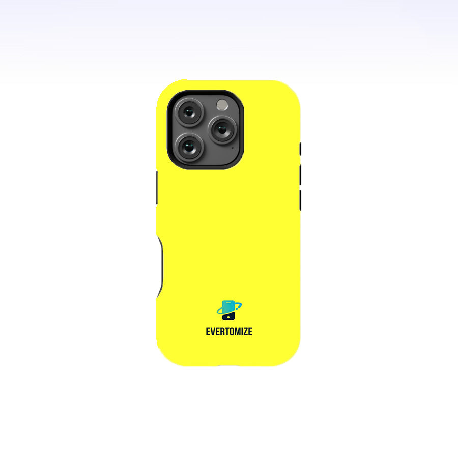 Neon Yellow Phone Case