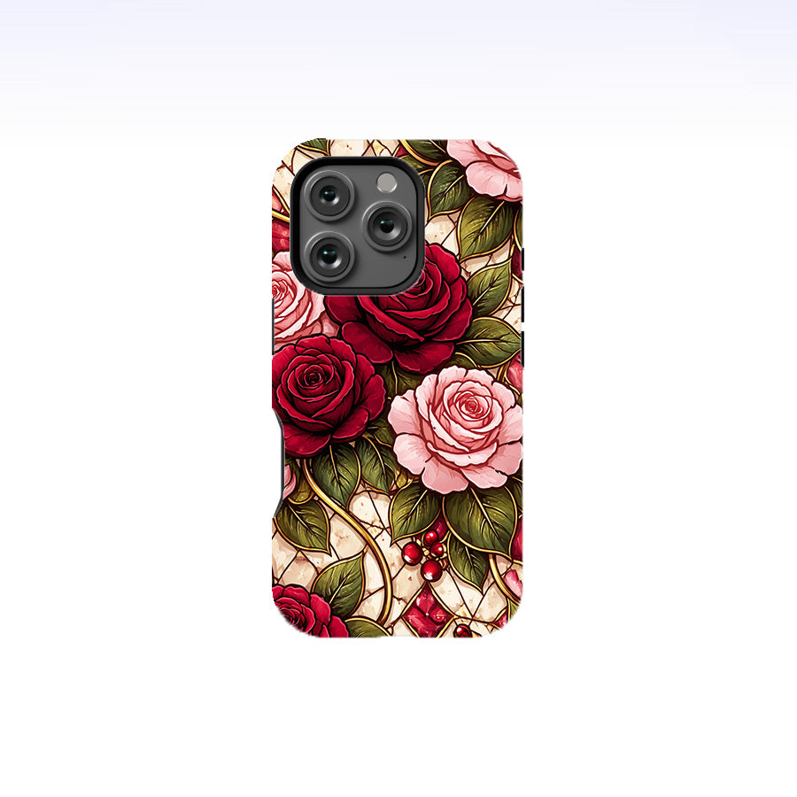 Stained Rose Phone Case