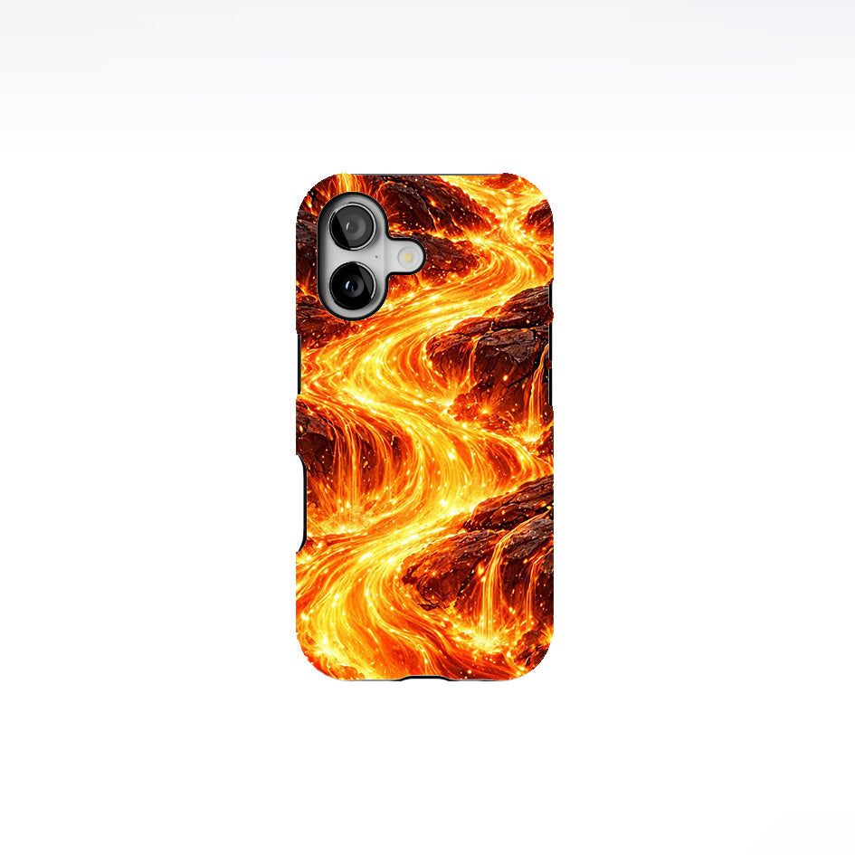 Blazing Lava Phone Case