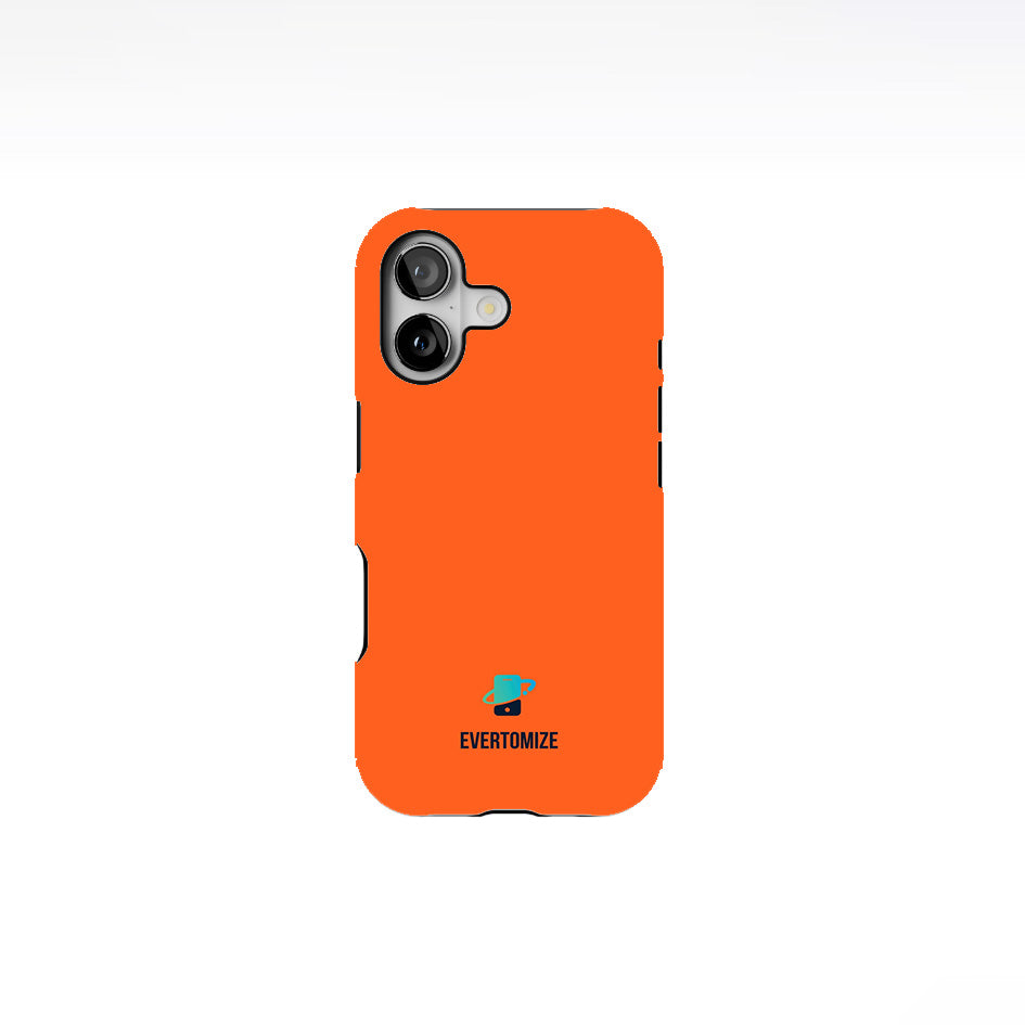 Neon Orange Phone Case