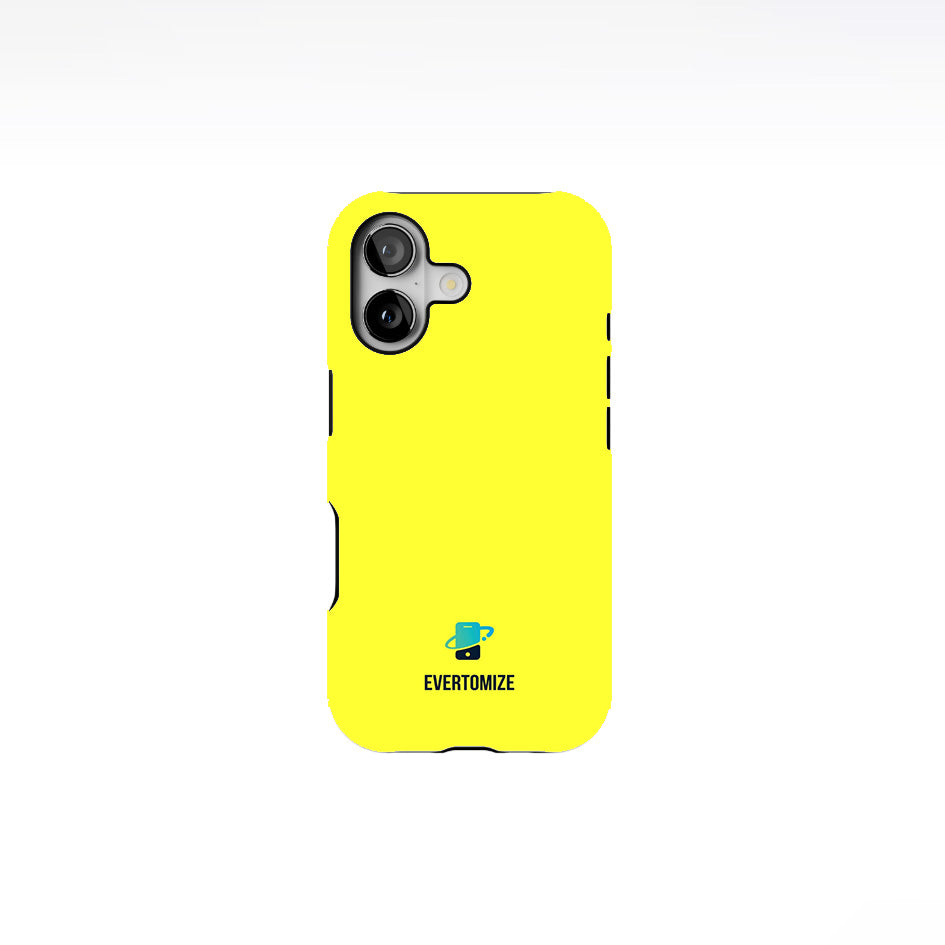 Neon Yellow Phone Case