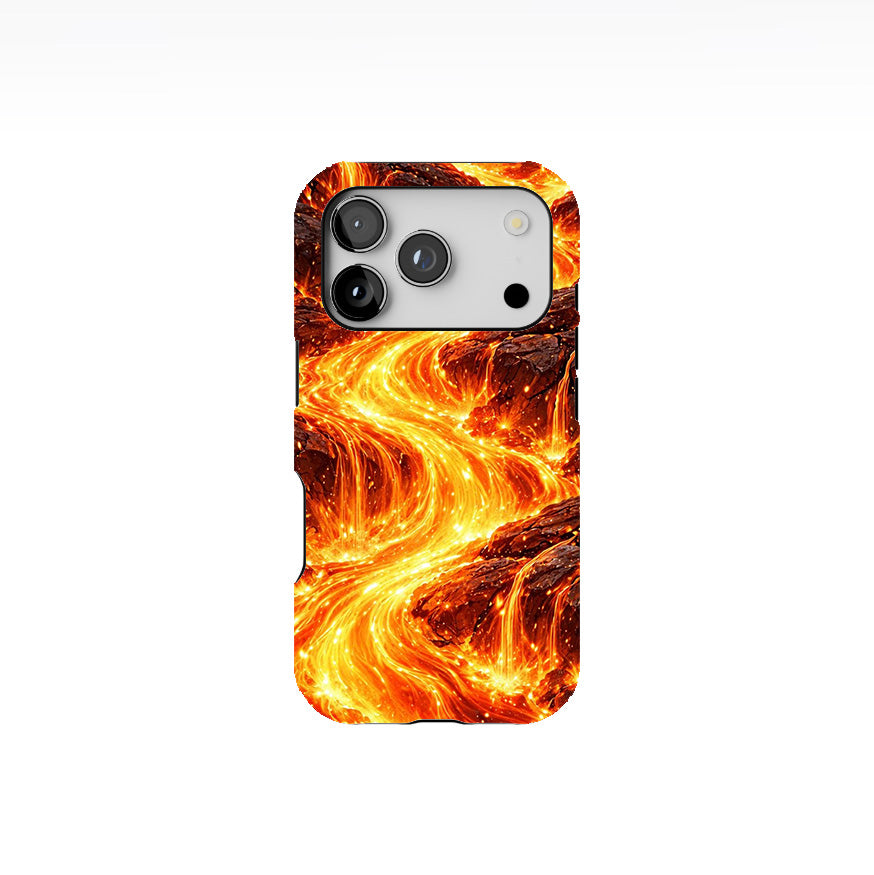 Blazing Lava Phone Case