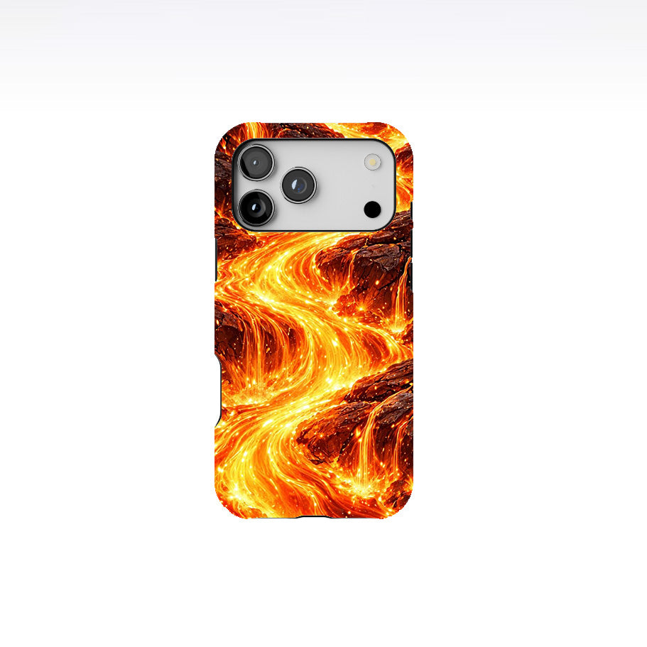Blazing Lava Phone Case