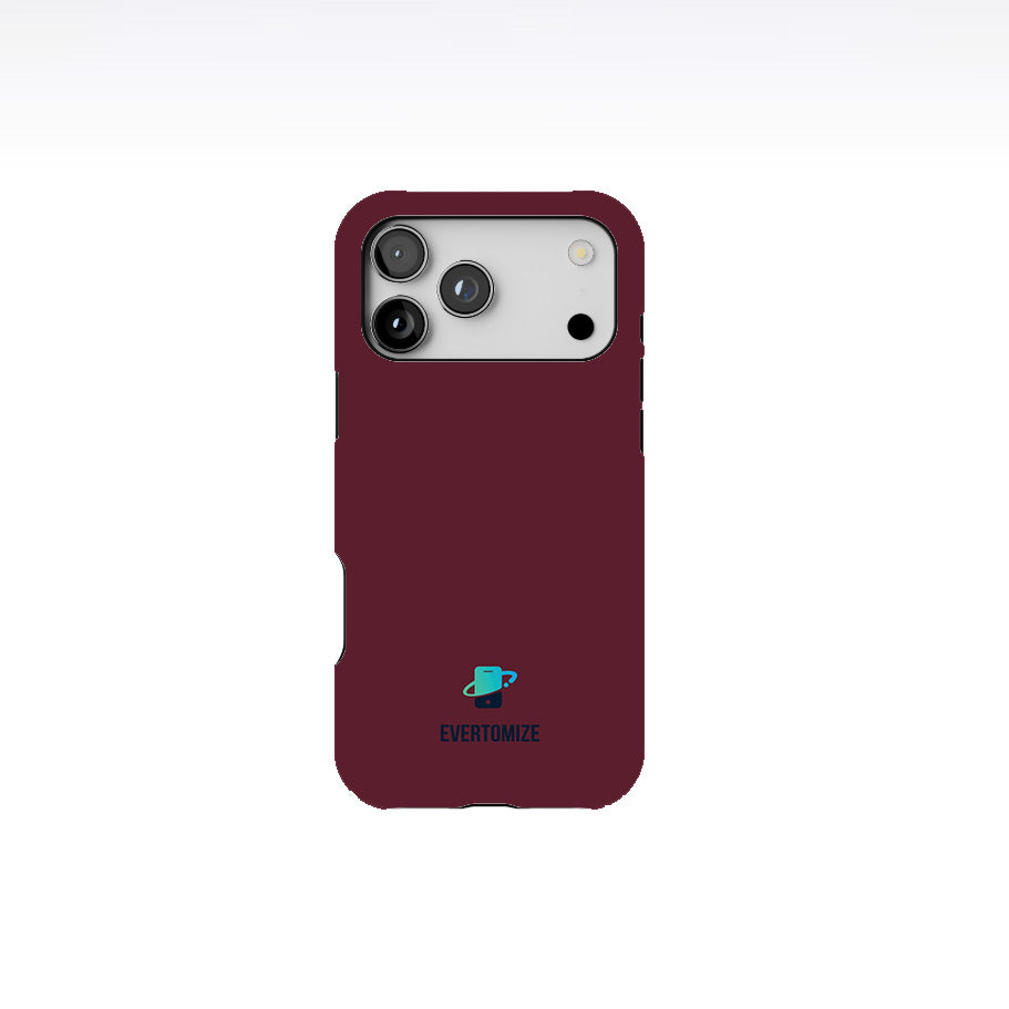 Burgundy Phone Case