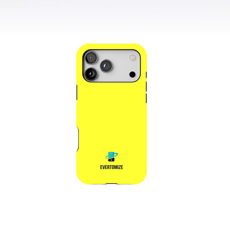 Neon Yellow Phone Case