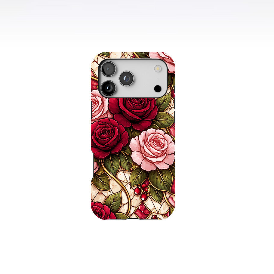 Stained Rose Phone Case