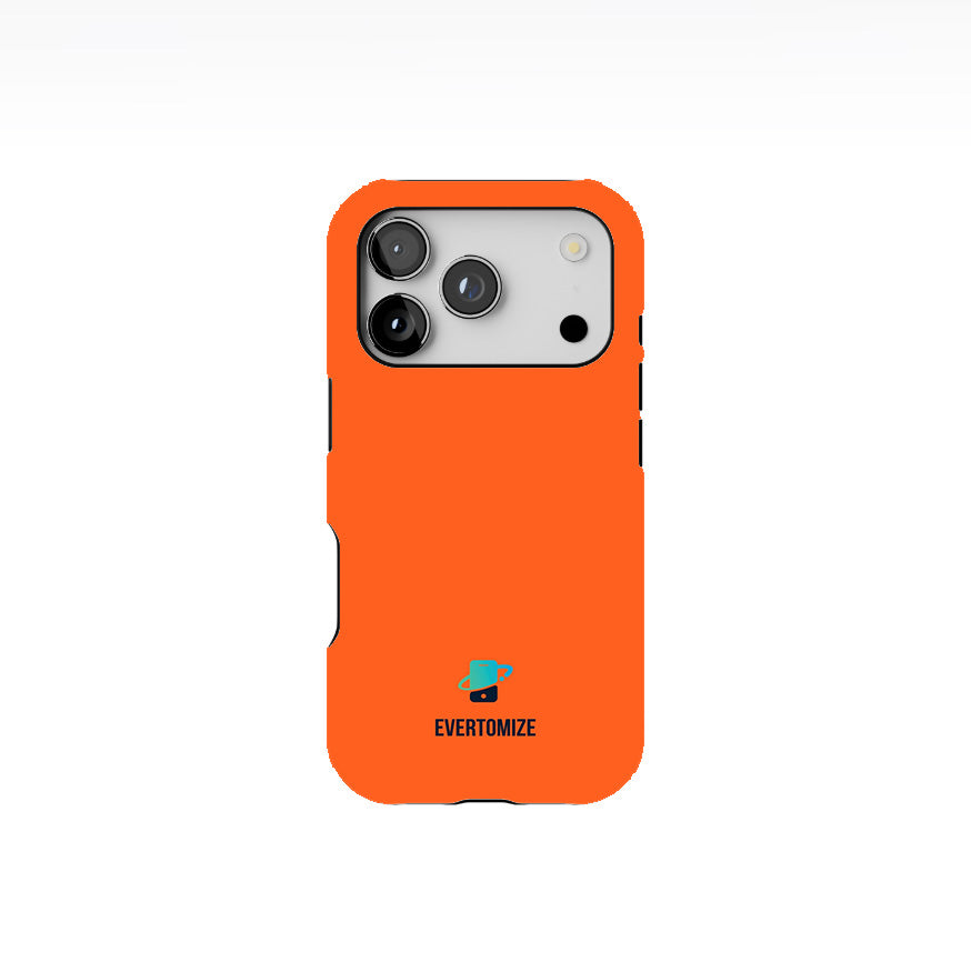 Neon Orange Phone Case
