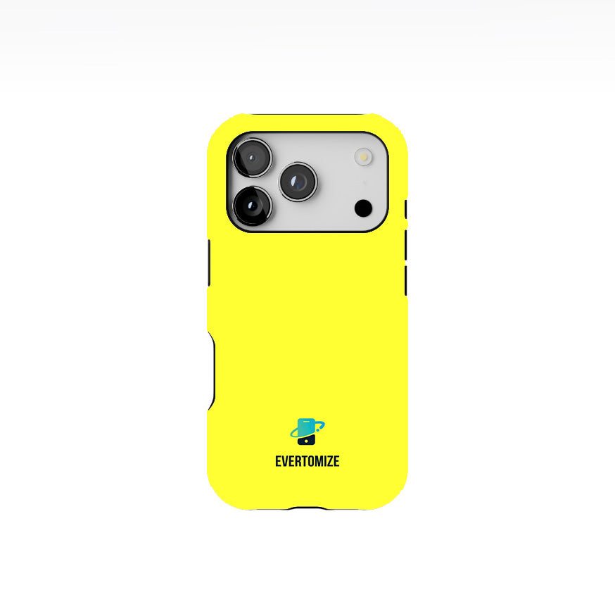 Neon Yellow Phone Case