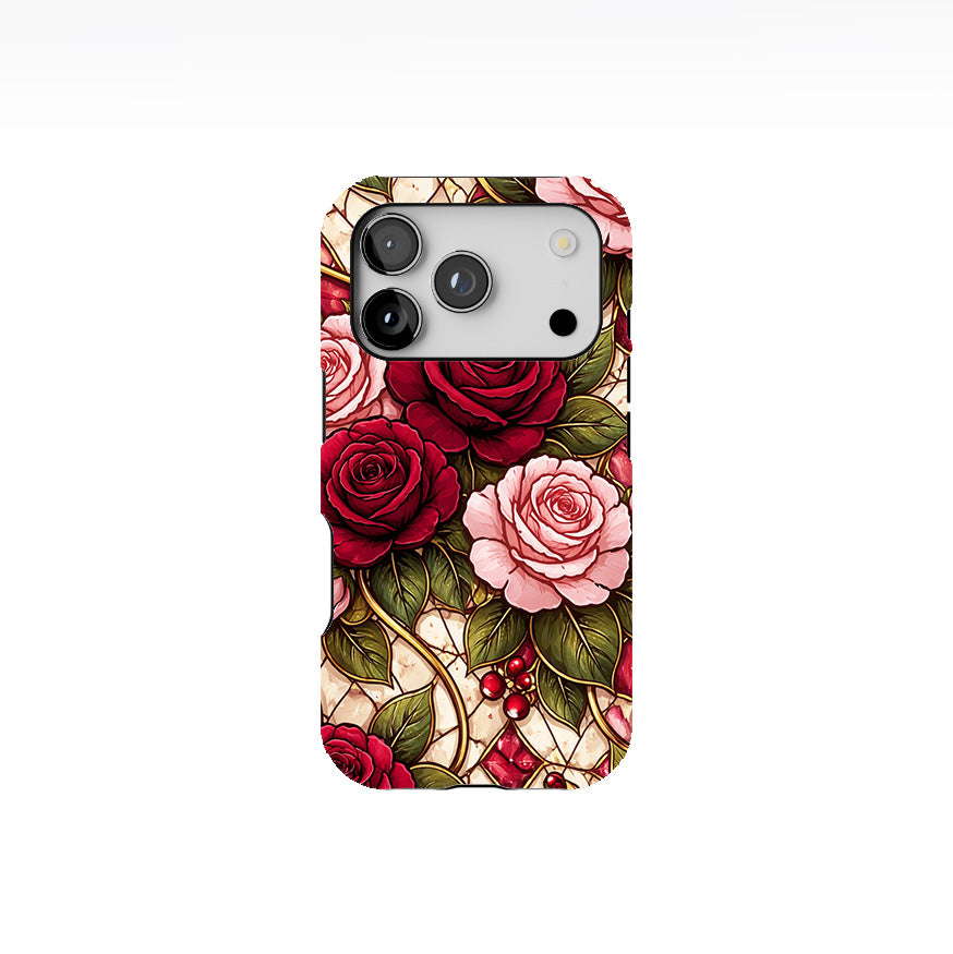 Stained Rose Phone Case