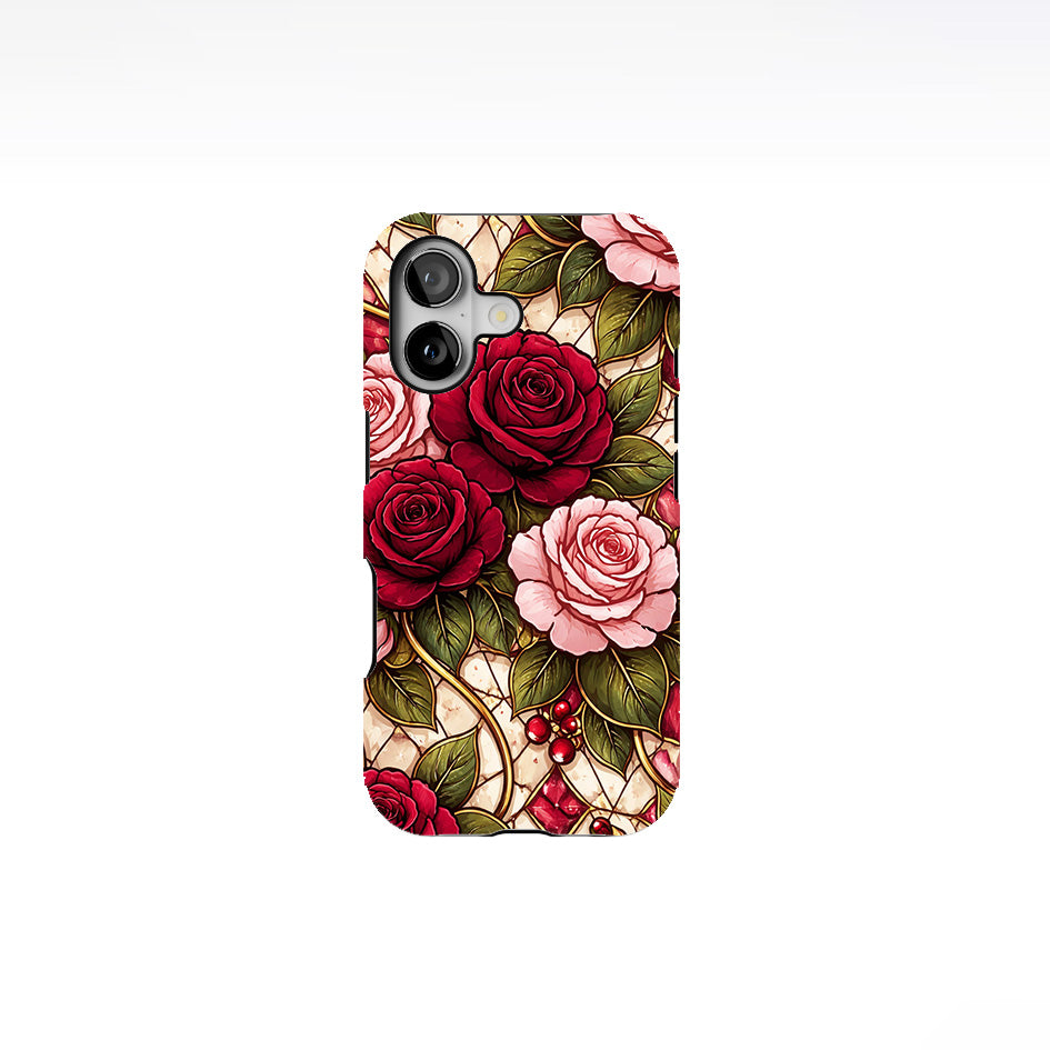 Stained Rose Phone Case
