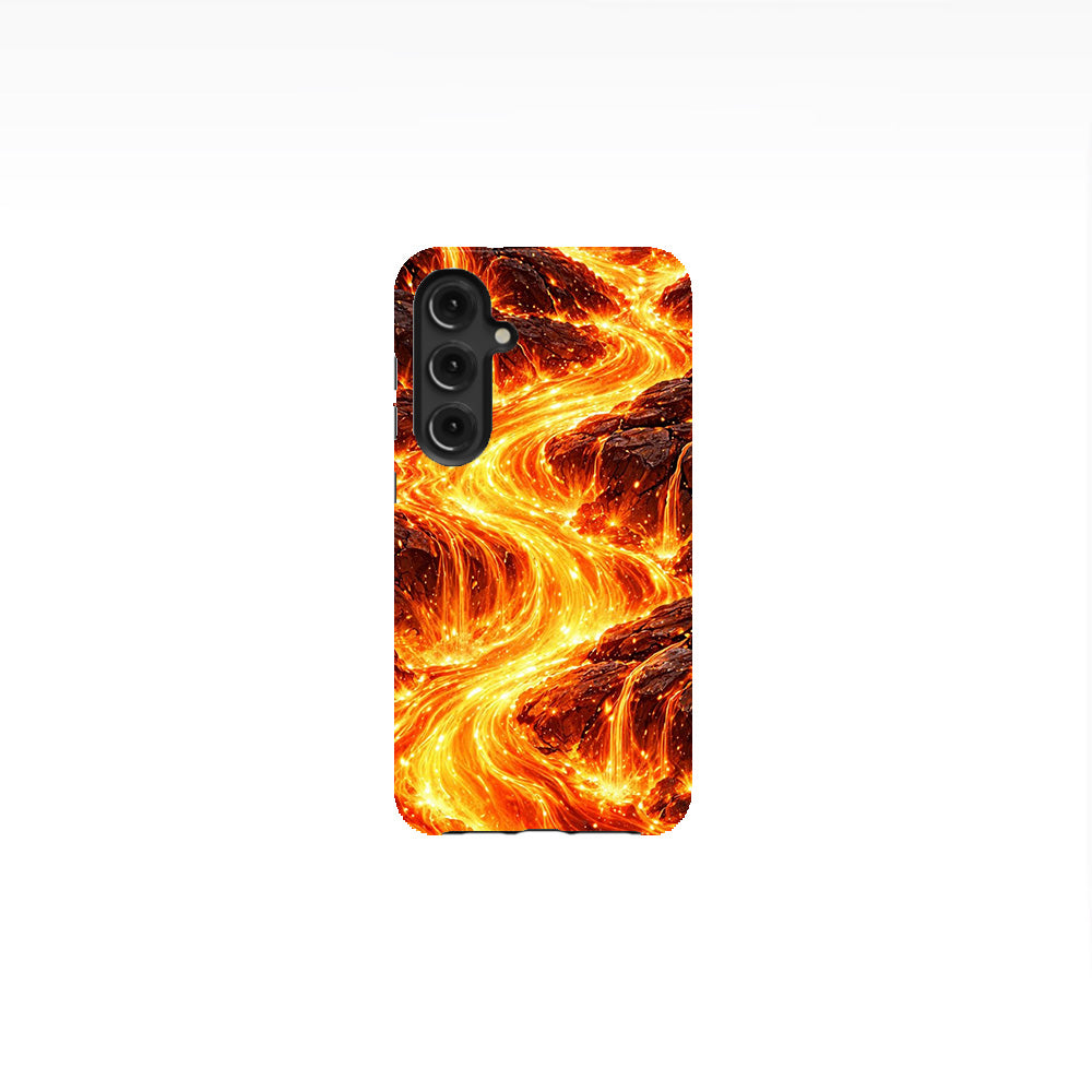 Blazing Lava Phone Case