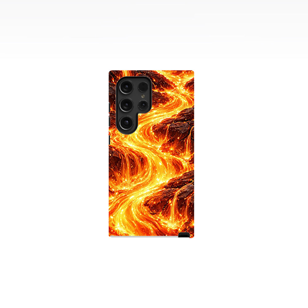 Blazing Lava Phone Case