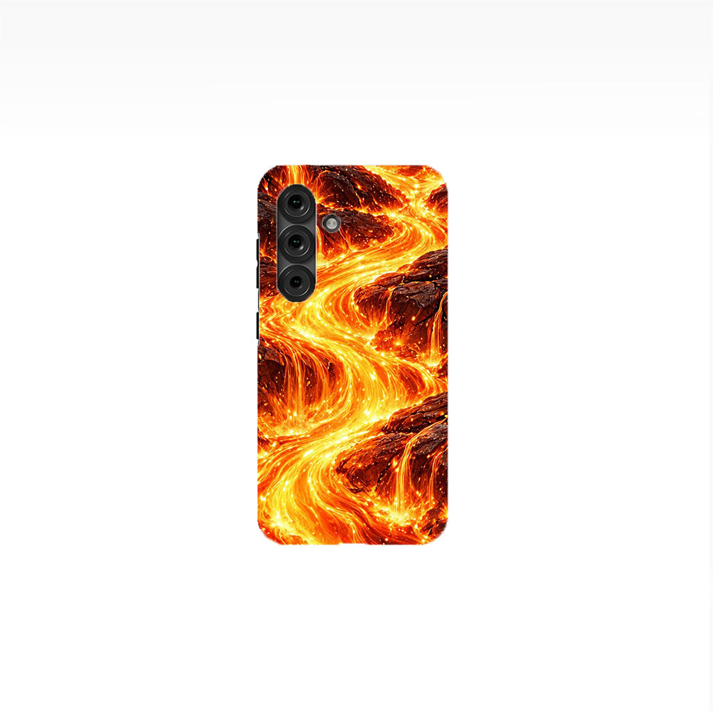 Blazing Lava Phone Case
