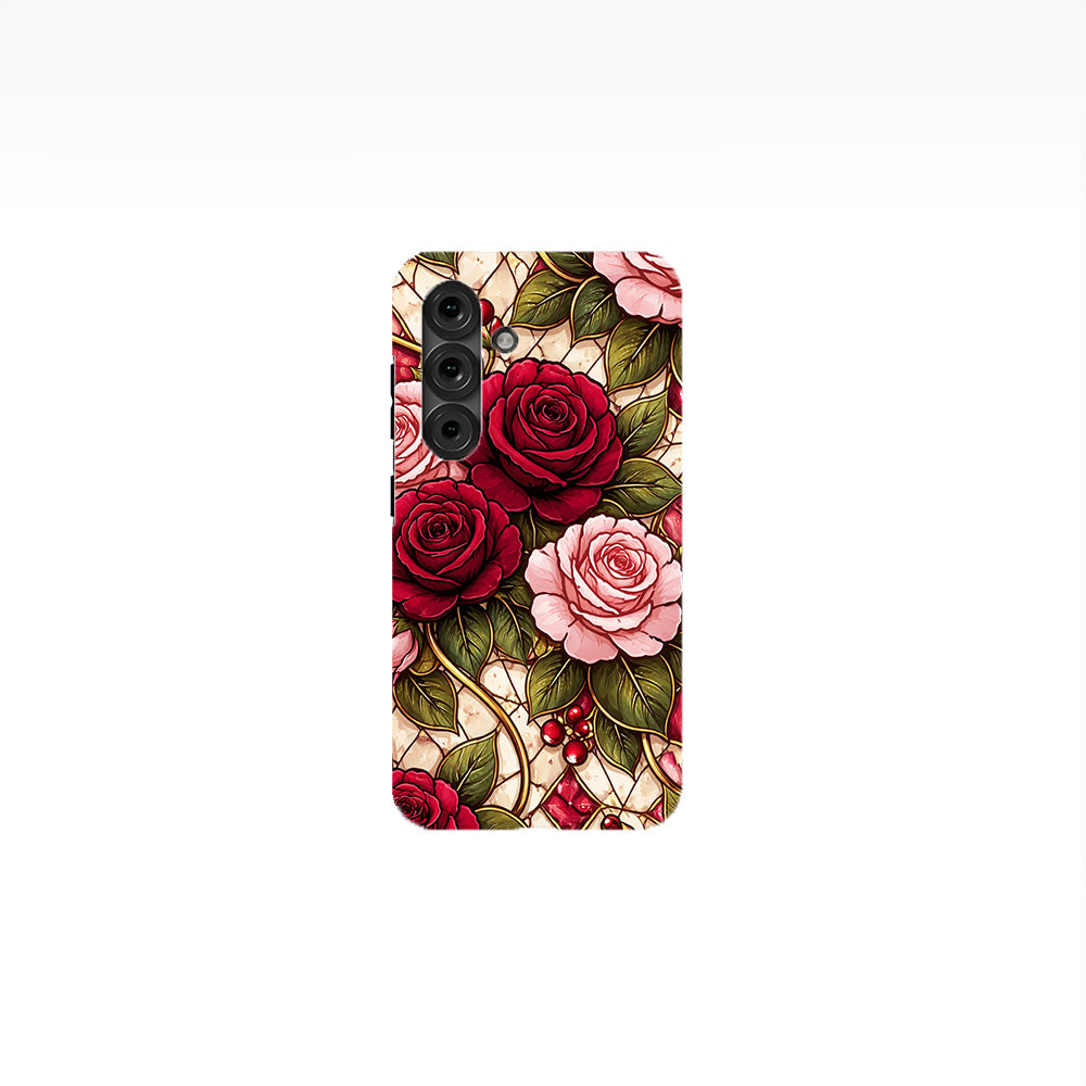 Stained Rose Phone Case