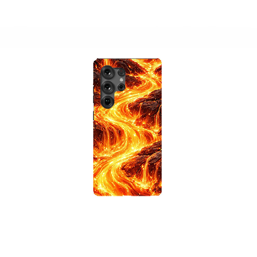 Blazing Lava Phone Case