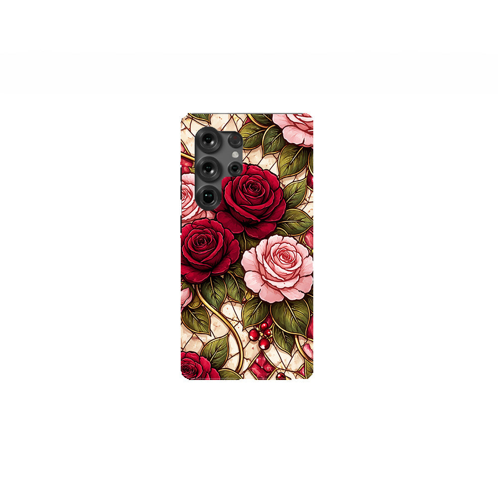 Stained Rose Phone Case