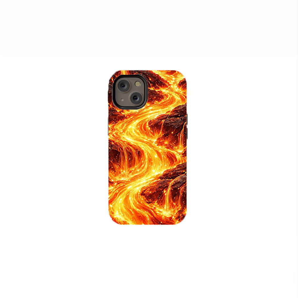 Blazing Lava Phone Case