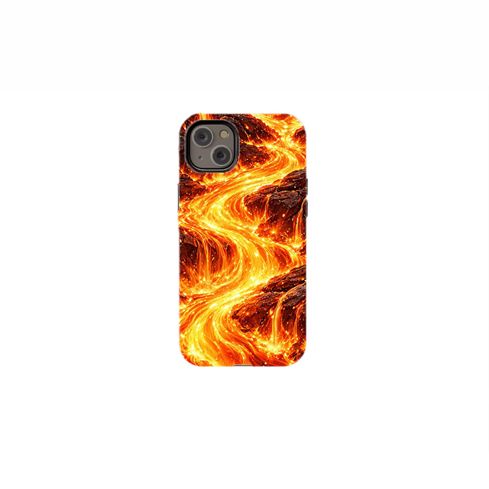 Blazing Lava Phone Case