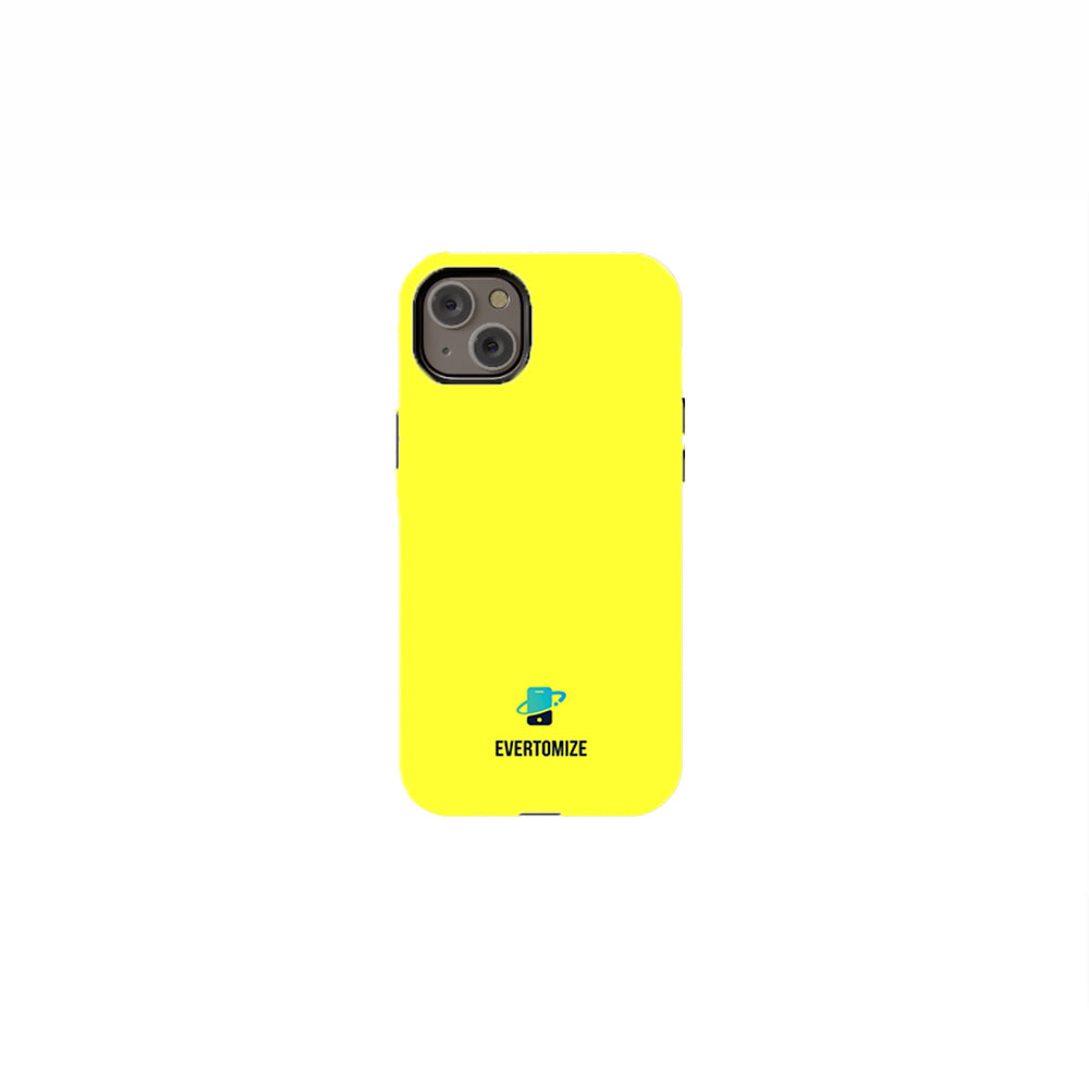 Neon Yellow Phone Case
