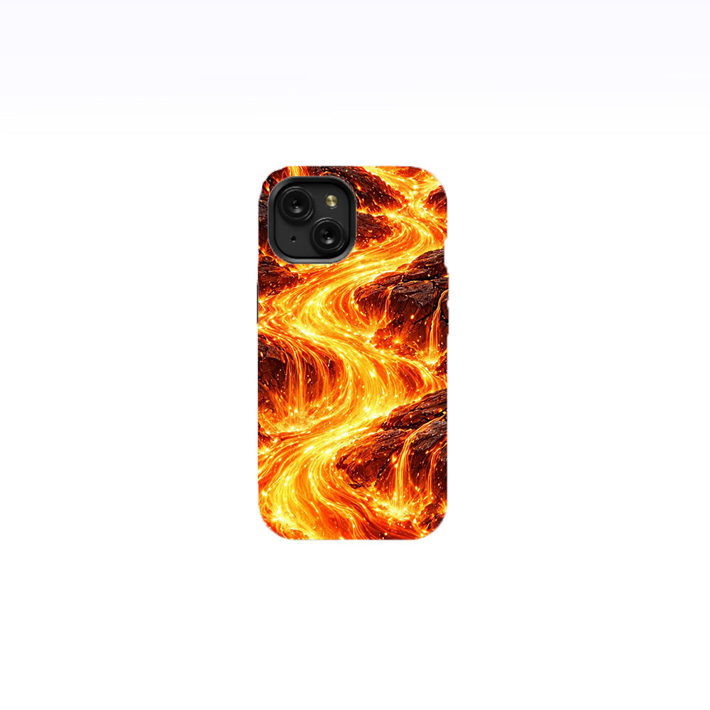 Blazing Lava Phone Case