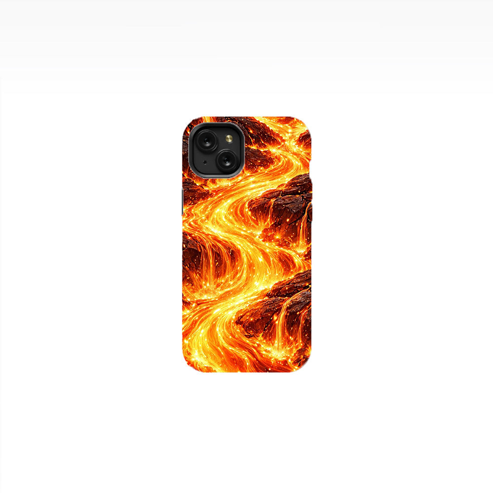 Blazing Lava Phone Case