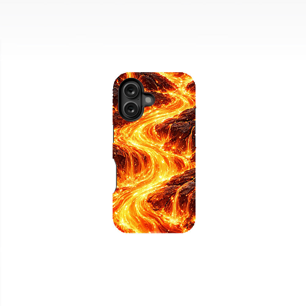 Blazing Lava Phone Case