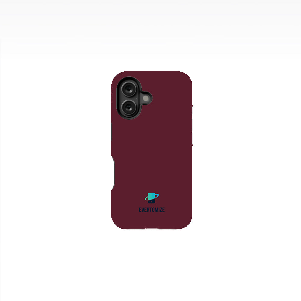 Burgundy Phone Case