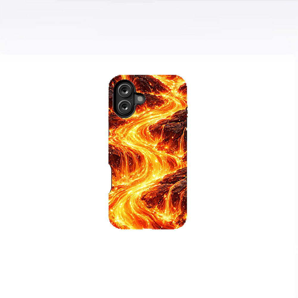 Blazing Lava Phone Case