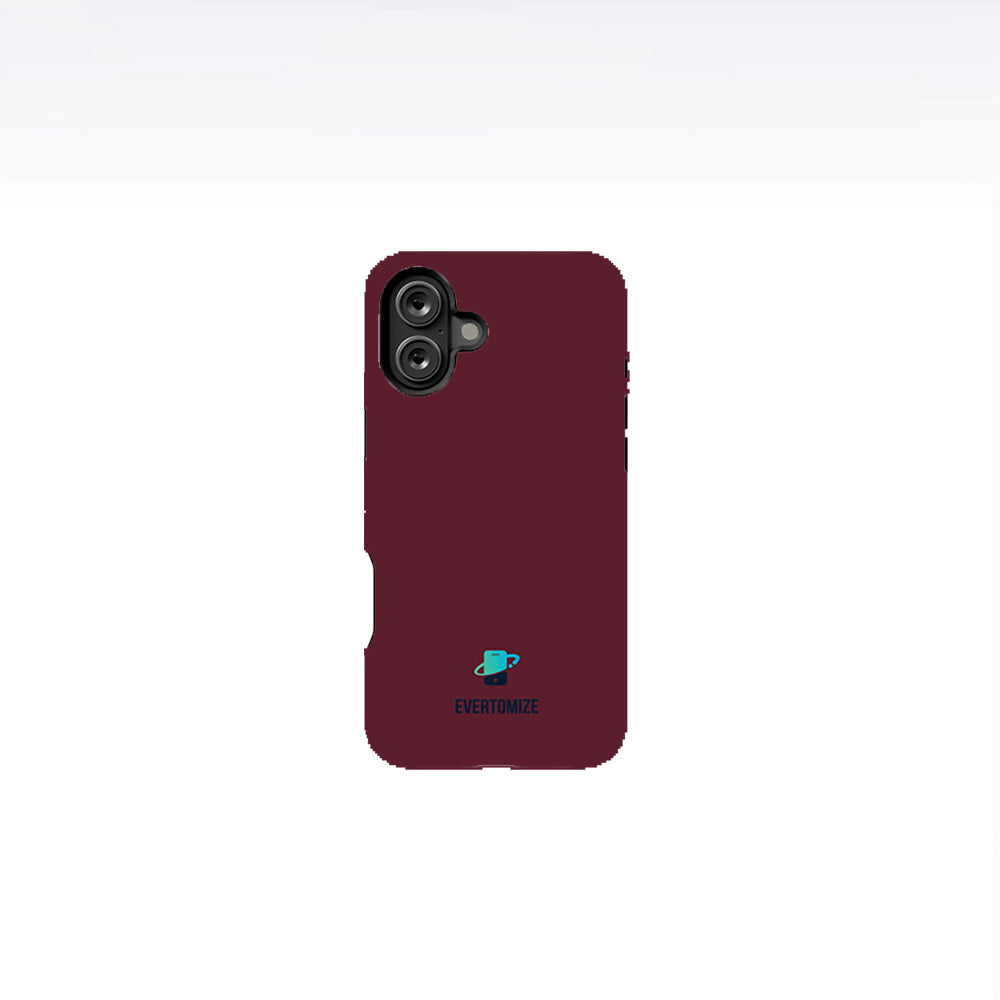 Burgundy Phone Case