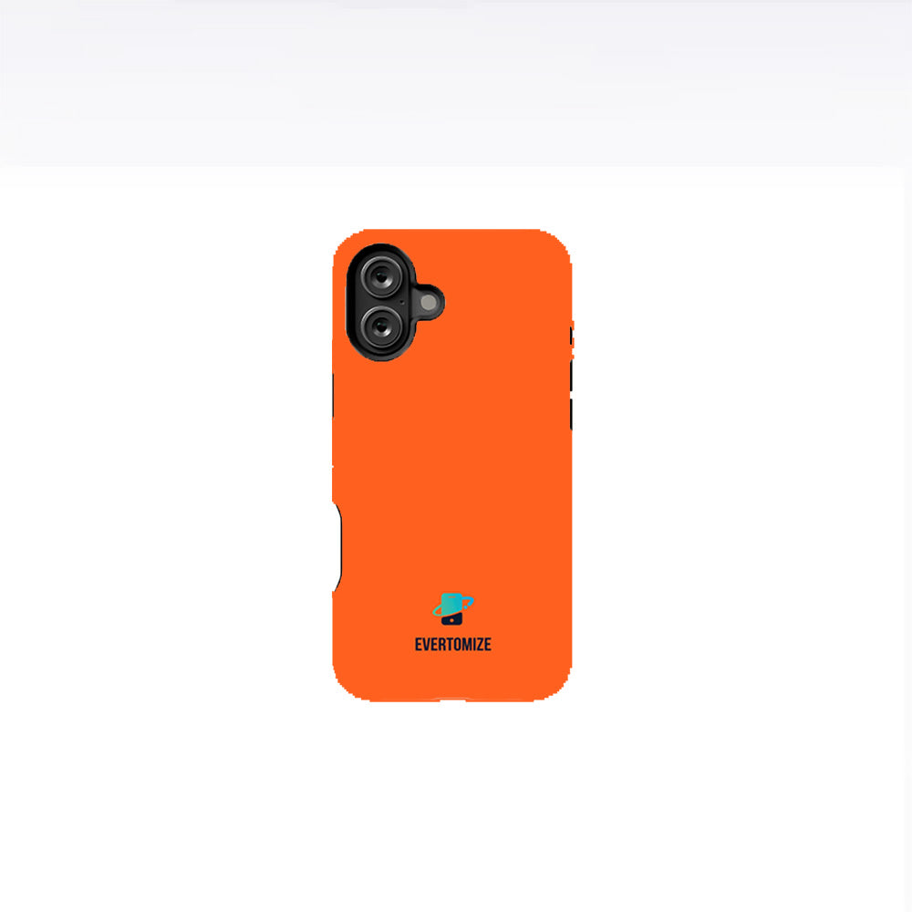 Neon Orange Phone Case