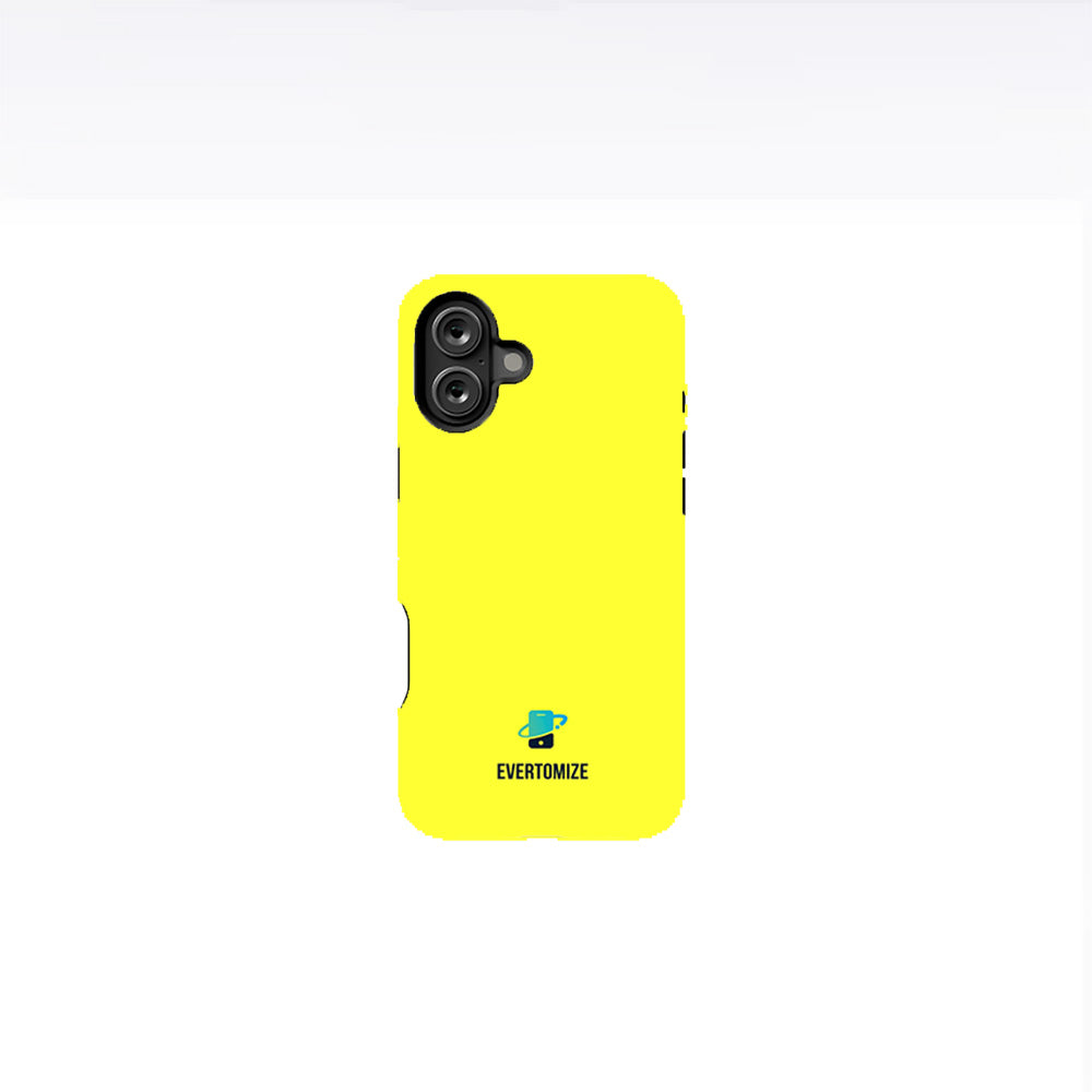 Neon Yellow Phone Case