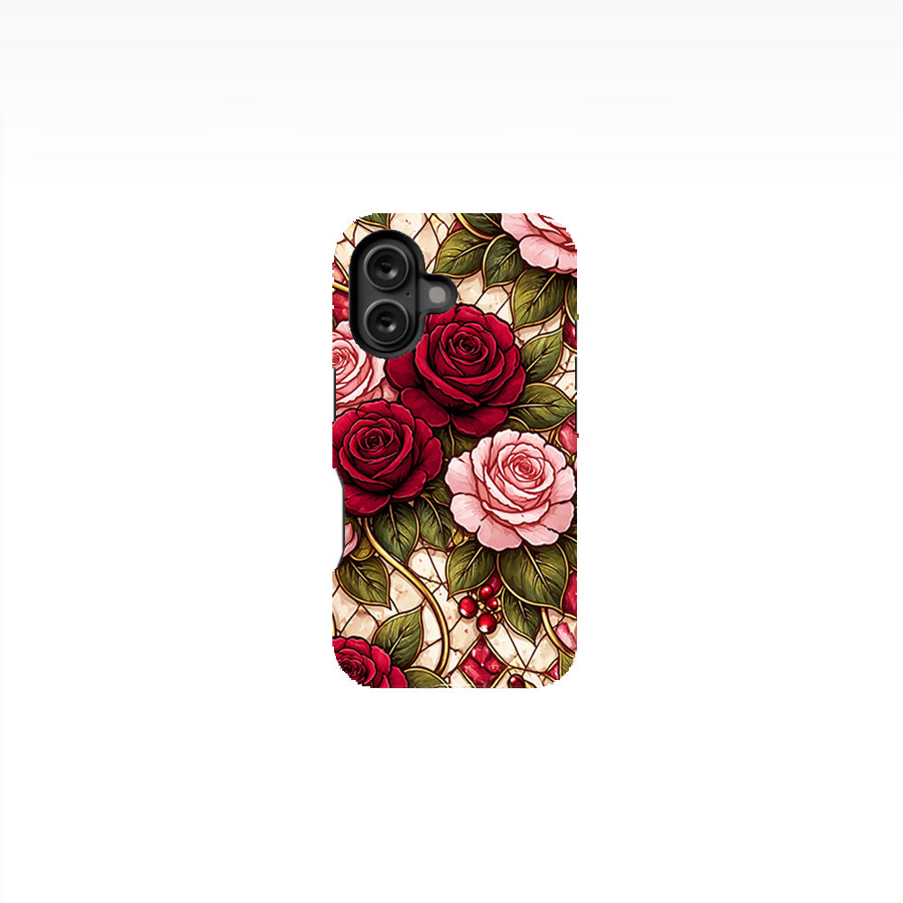 Stained Rose Phone Case
